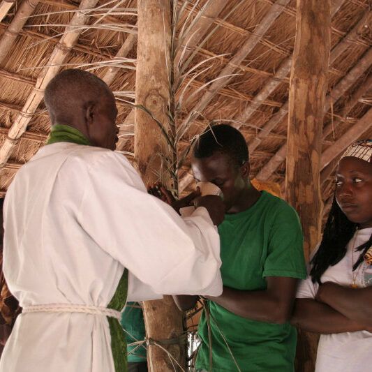 Holy Communion in Baguga